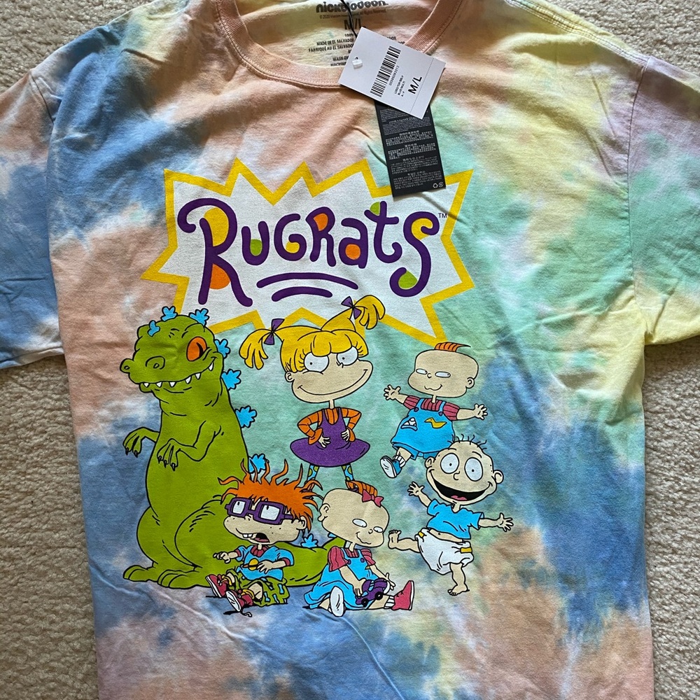 oversized tie die t-shirt